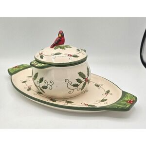 Temptations by‎ Tara Holly & Ivy Christmas Serving Set